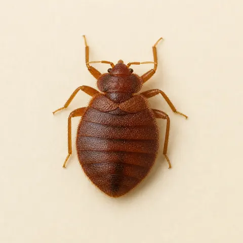 Close-up of a bed bug